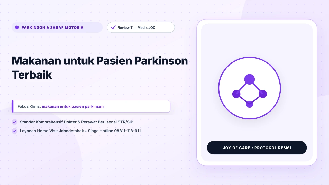 Makanan untuk Pasien Parkinson Terbaik