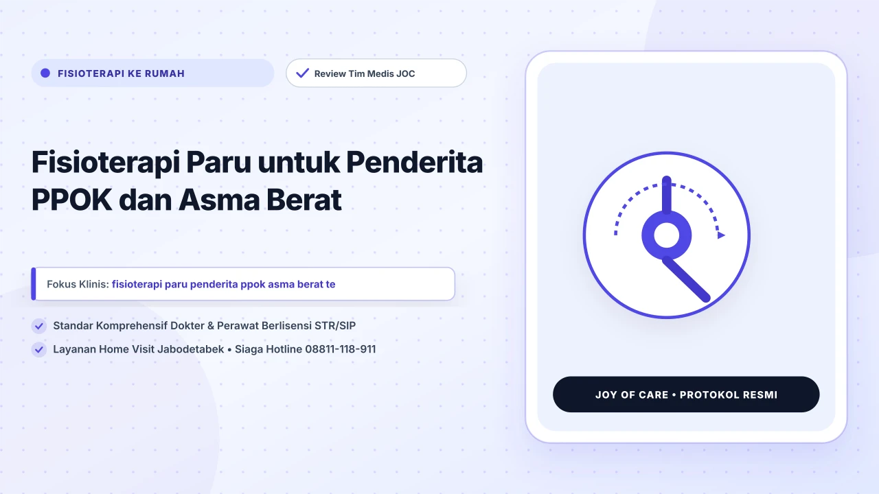 Fisioterapi Paru untuk Penderita PPOK dan Asma Berat