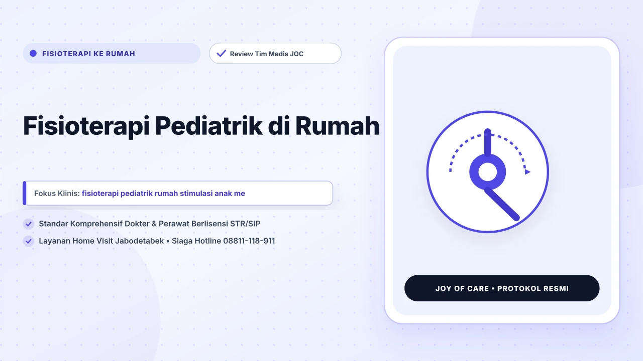 Fisioterapi Pediatrik di Rumah