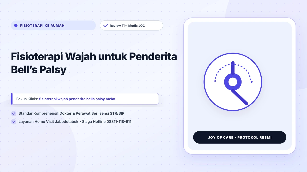 Fisioterapi Wajah untuk Penderita Bell’s Palsy