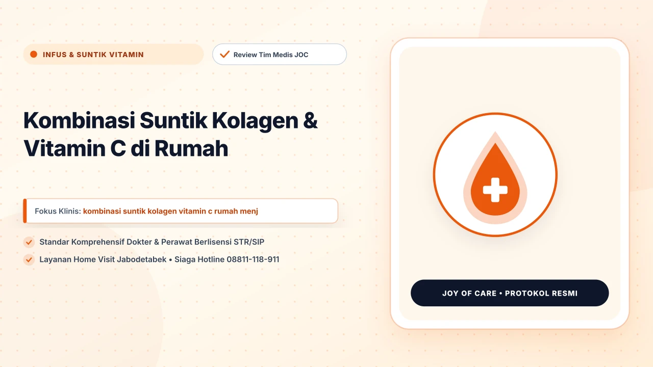Kombinasi Suntik Kolagen & Vitamin C di Rumah