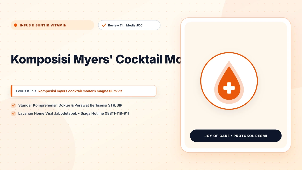 Komposisi Myers' Cocktail Modern