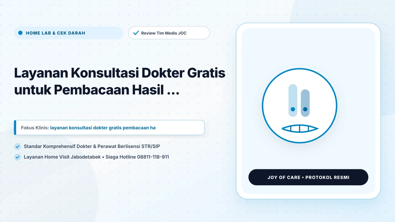 Layanan Konsultasi Dokter Gratis untuk Pembacaan Hasil ...
