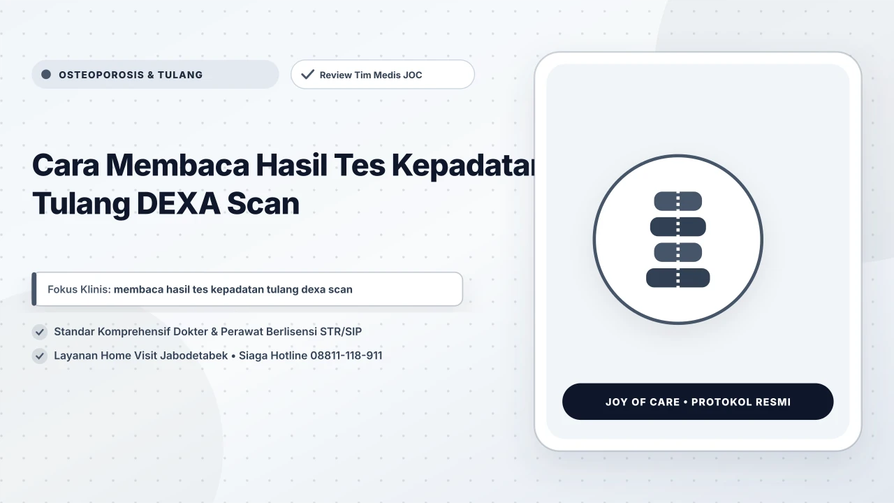Cara Membaca Hasil Tes Kepadatan Tulang DEXA Scan