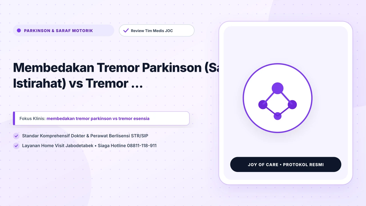 Membedakan Tremor Parkinson (Saat Istirahat) vs Tremor ...