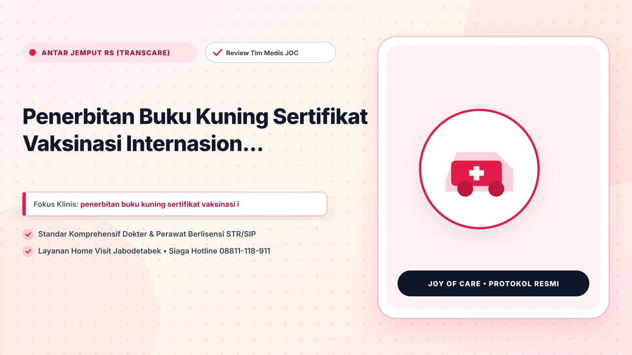 Penerbitan Buku Kuning Sertifikat Vaksinasi Internasion...