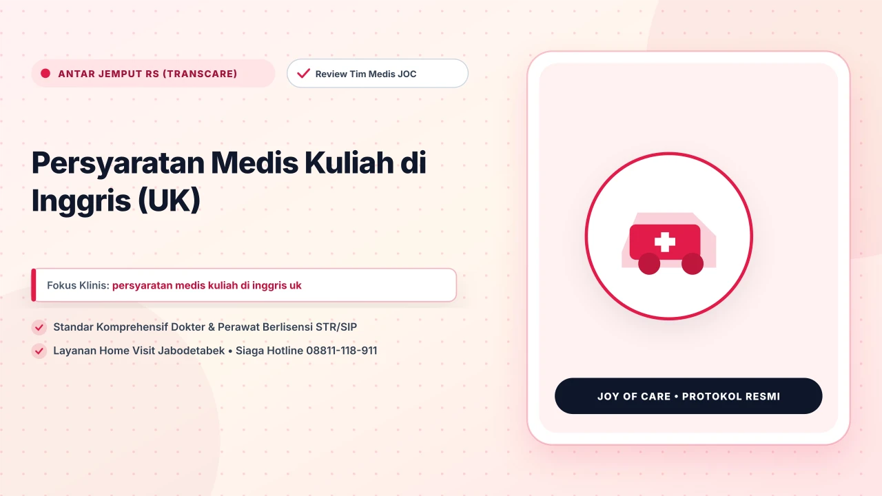 Persyaratan Medis Kuliah di Inggris (UK)