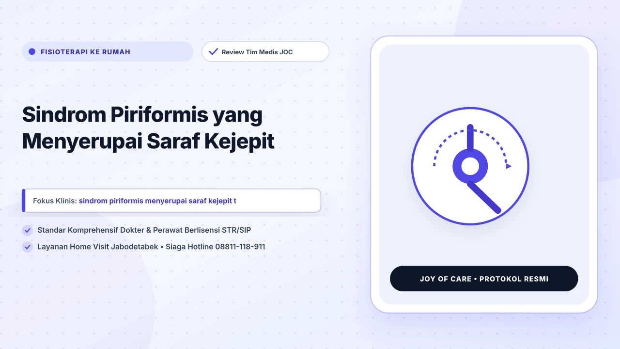 Sindrom Piriformis yang Menyerupai Saraf Kejepit