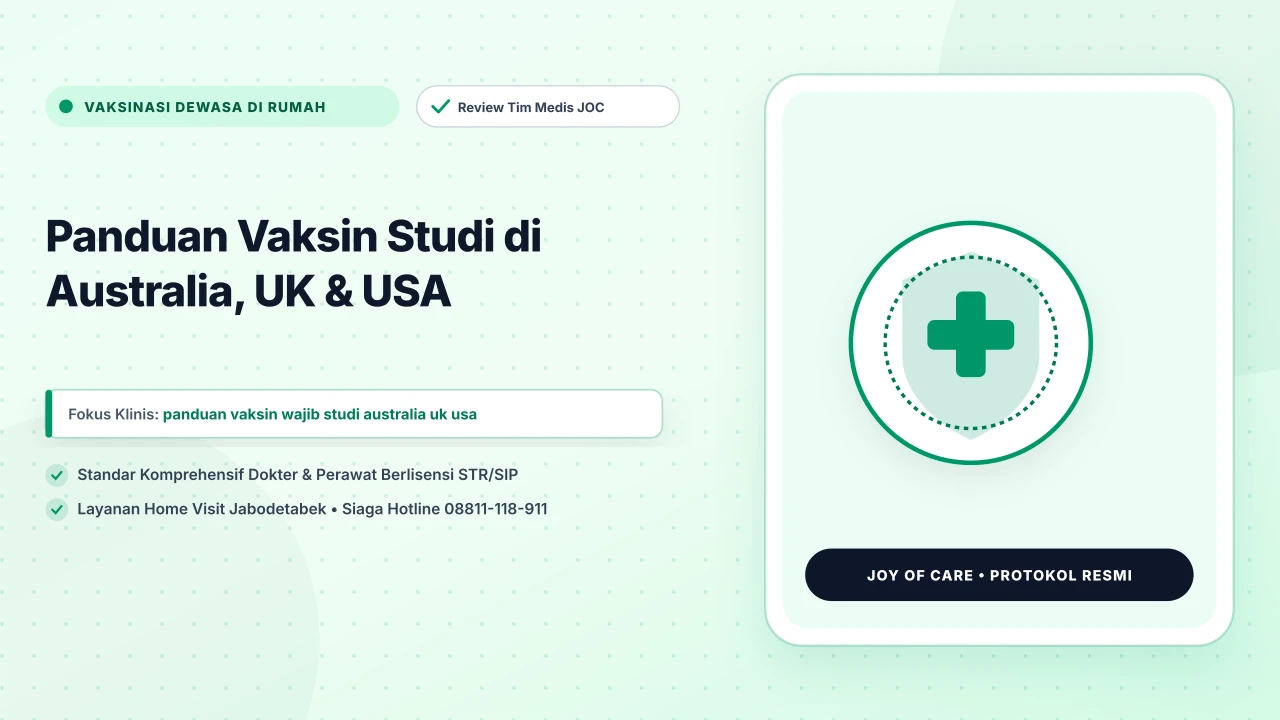 Panduan Vaksin Studi di Australia, UK & USA