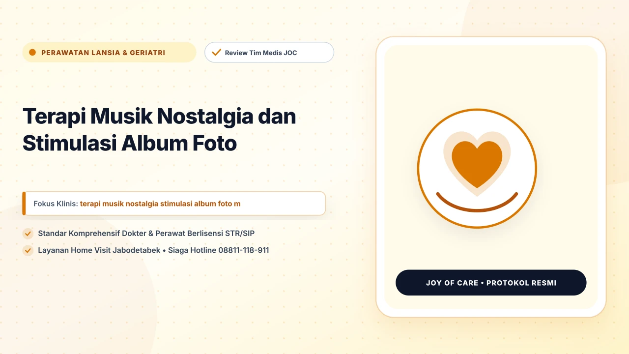 Terapi Musik Nostalgia dan Stimulasi Album Foto
