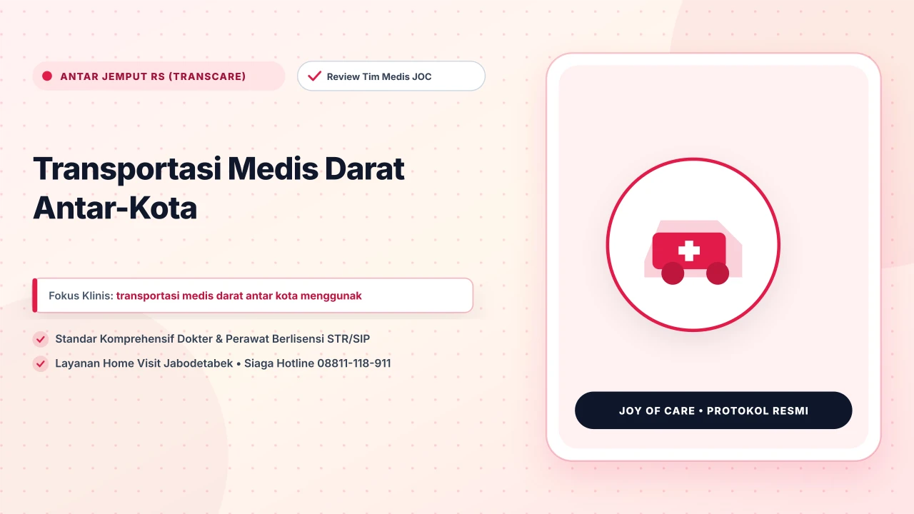 Transportasi Medis Darat Antar-Kota